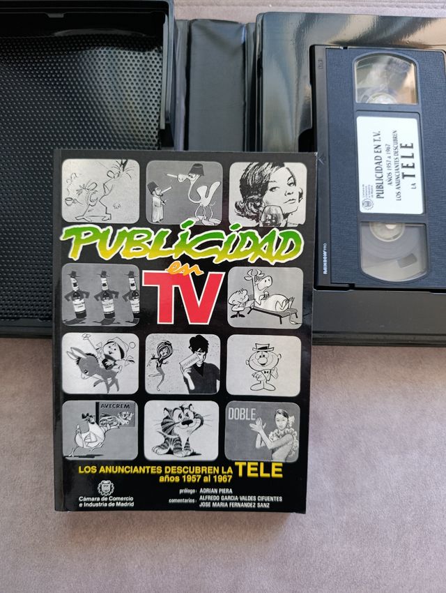 Estuche Publicidad en TV 1957-1967
