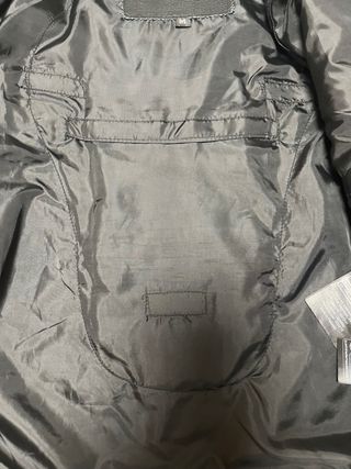 Chaqueta Piel Negra Moto Hombre talla M