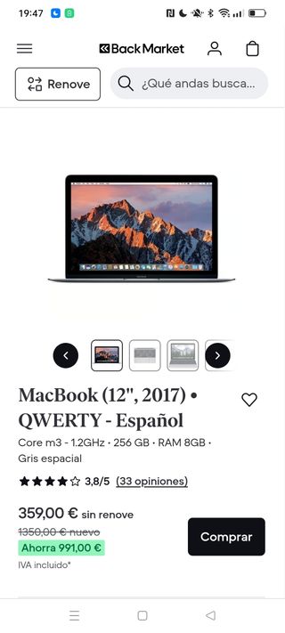 MACBOOK 12" 2017
