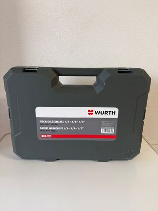Caja Herramientas Wurth Red Stripe 154 Piezas