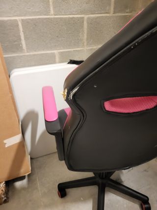 Silla Gaming Stinger Station Alien Negra/Rosa