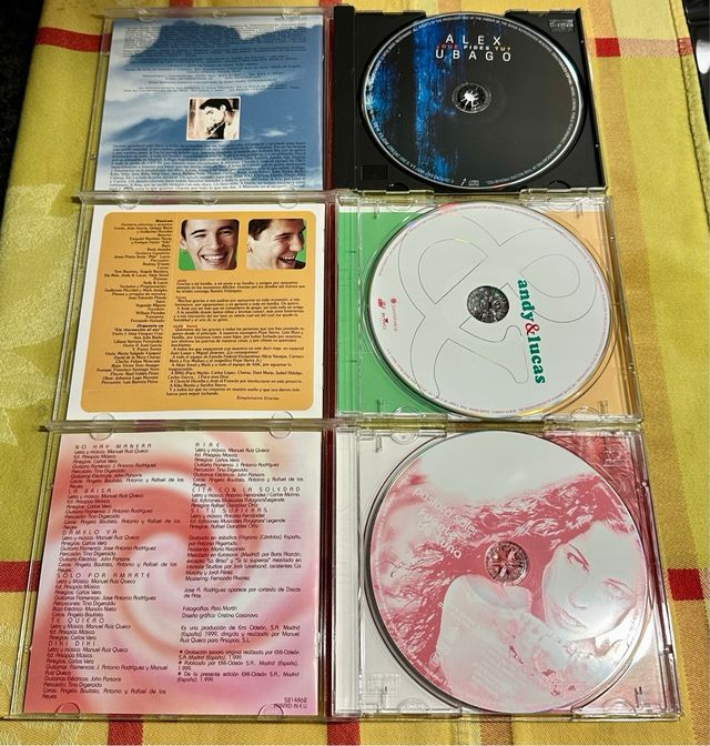 Lote 11 CDs Música Española Pop Rock