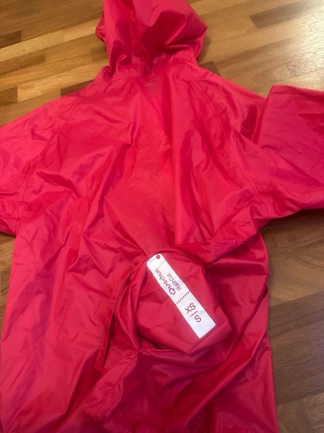 Impermeabile Quechua rosa