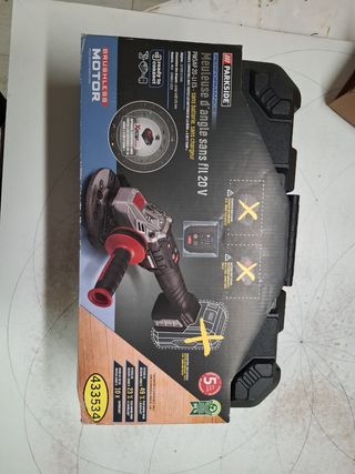 Amoladora Angular Parkside Performance 20V