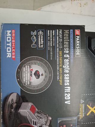 Amoladora Angular Parkside Performance 20V