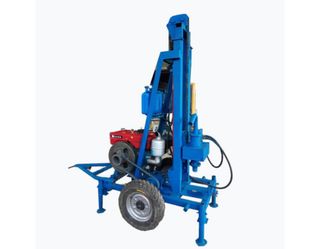 Plataforma de perforacion de pozos de agua