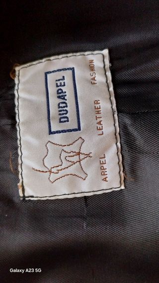 Casaco de pele preto