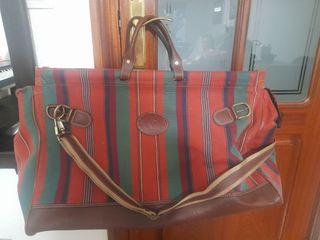 Bolsa de viaje rayas multicolor