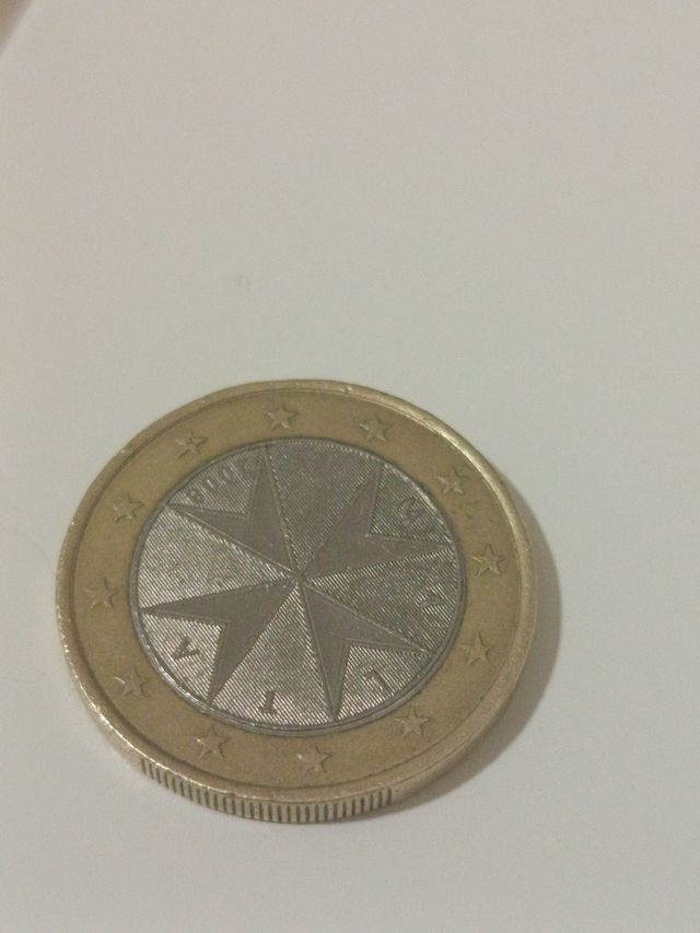 Moneda 1€ Malta 2008