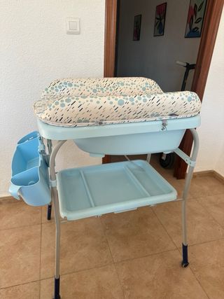 Bañera para bebé azul