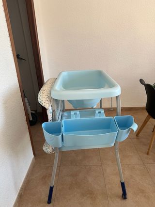 Bañera para bebé azul