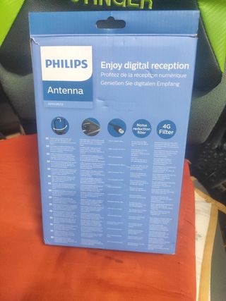 Antena TV Digital Philips Indoor Amplified