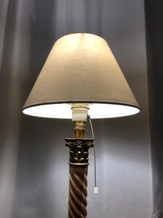 Lámpara Clásica Vintage Mármol y Metal