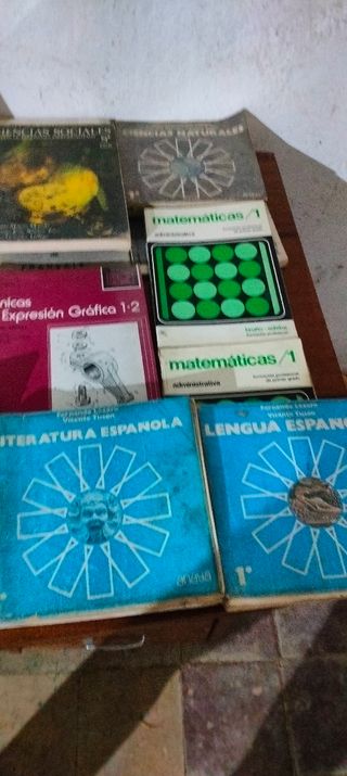 Libros de texto de los años 70