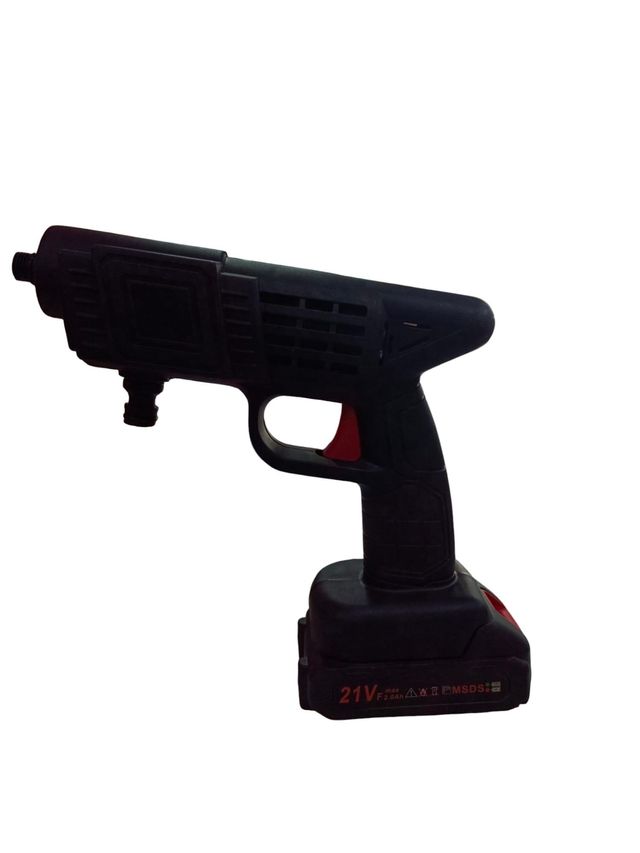 PISTOLA LIMPIADOR A PRESION PORTATIL + (SIN CARGADOR) + CAJA *A ESTRENAR*