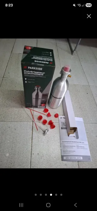 Pulverizador Neumático Recargable Parkside