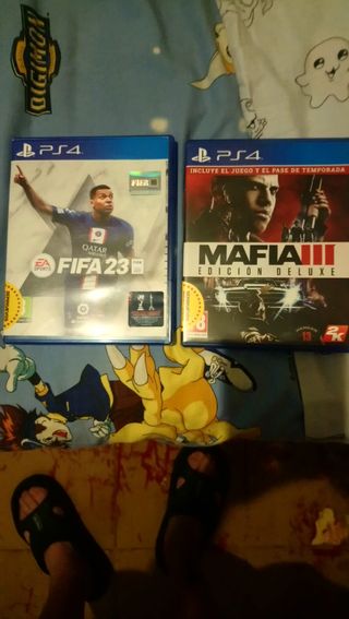 PS4 FIFA 23 y Mafia III Edición Deluxe