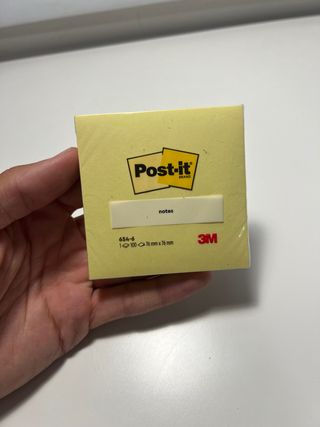 Post-it Notas Amarillas 76x76mm