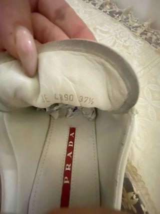 Scarpe donna Prada beige 