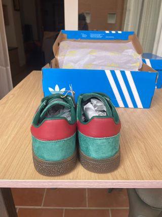 Adidas Spezial Verdes Raya Burdeo Talla 38