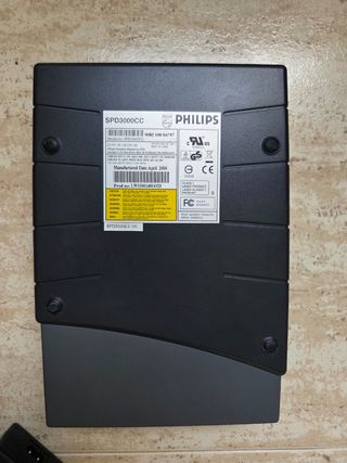Lector Grabador Philips SPD3400CC con Cables