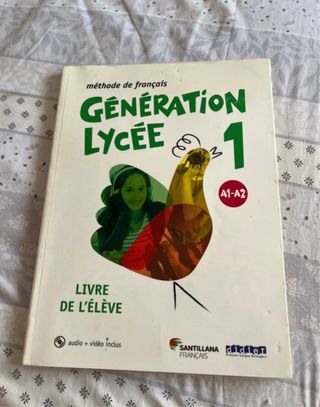 libro francés 2 bachillerato 