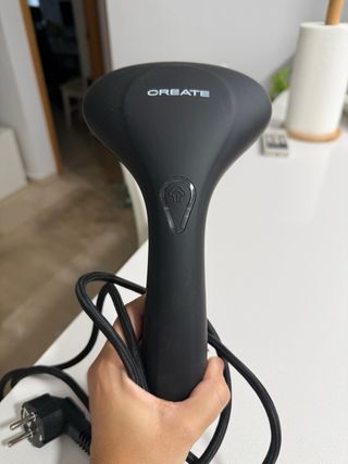 Plancha Vertical Vapor Create Negra