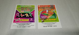 2 Cromos Adrenalyn XL Invencible