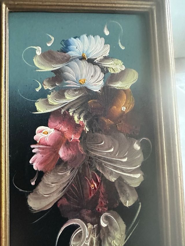 Pareja de óleos escuela holandesa