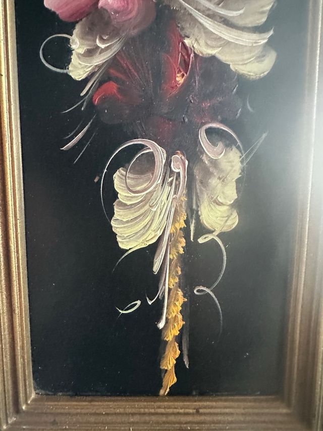 Pareja de óleos escuela holandesa