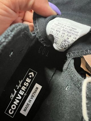 Converse Chuck 70 Canvas & Suede Negro/Beige