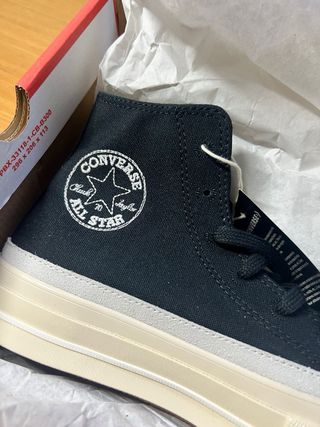 Converse Chuck 70 Canvas & Suede Negro/Beige