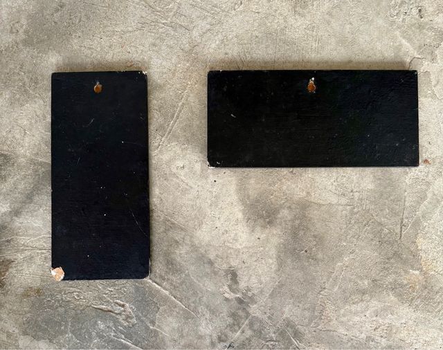 Coppia di quadrati e gru cinesi in bambù Cuadros