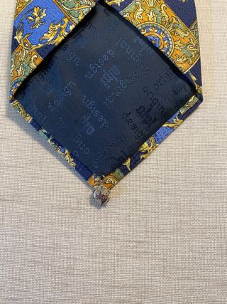 Corbata Alpi Seda Vintage Multicolor