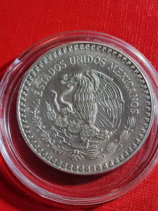 Onza México 1992 Plata Pura Muy Buscada 
