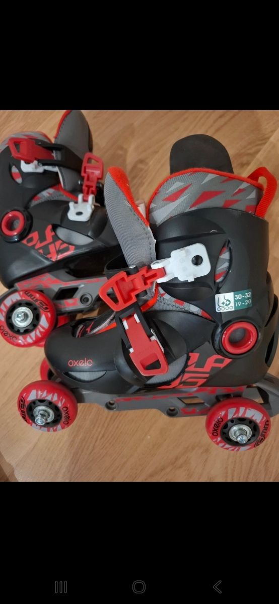 Patines Oxelo Niña Talla 30-32 Ajustables