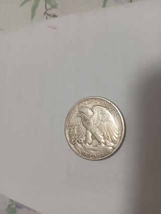 Moneda Plata USA 1942 Half Dollar