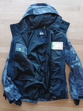 Chaqueta Quiksilver Mission Snow Gris