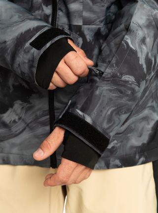 Chaqueta Quiksilver Mission Snow Gris