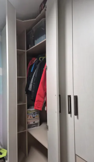 Armario juvenil esquina