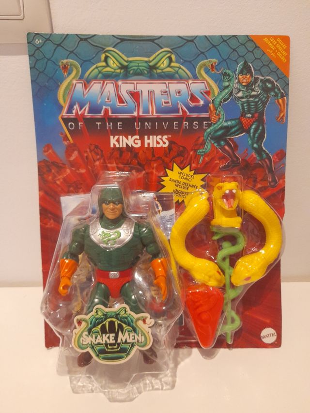Masters del Universo Origins King Hiss Deluxe