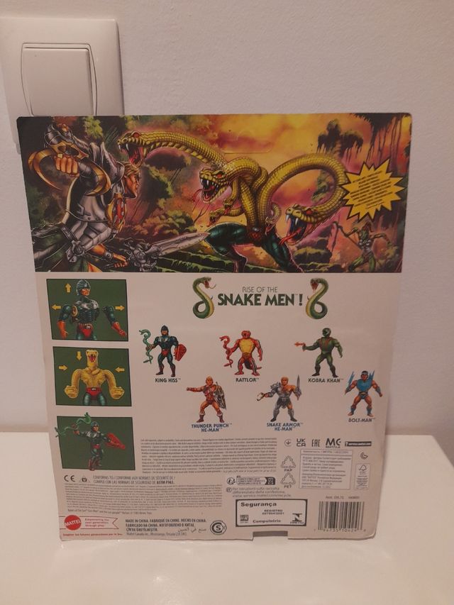 Masters del Universo Origins King Hiss Deluxe