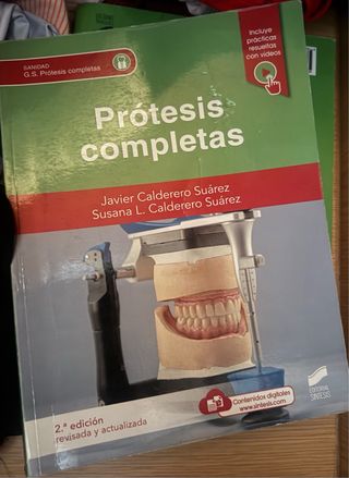 libros de grado superior prótesis dentales