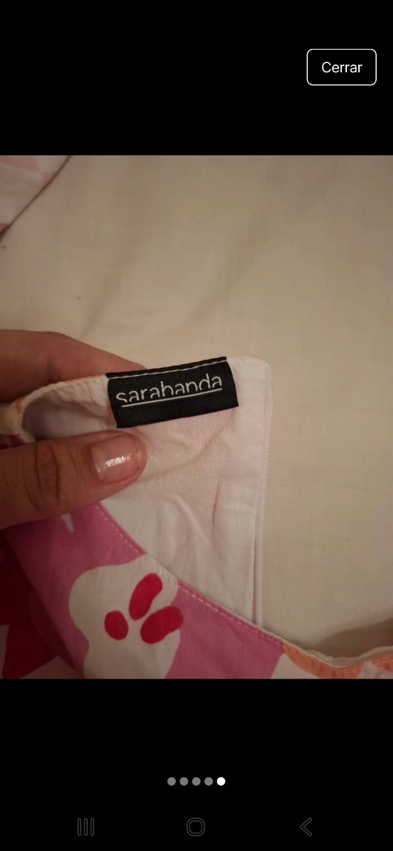 Vestido niña floral talla 6 años