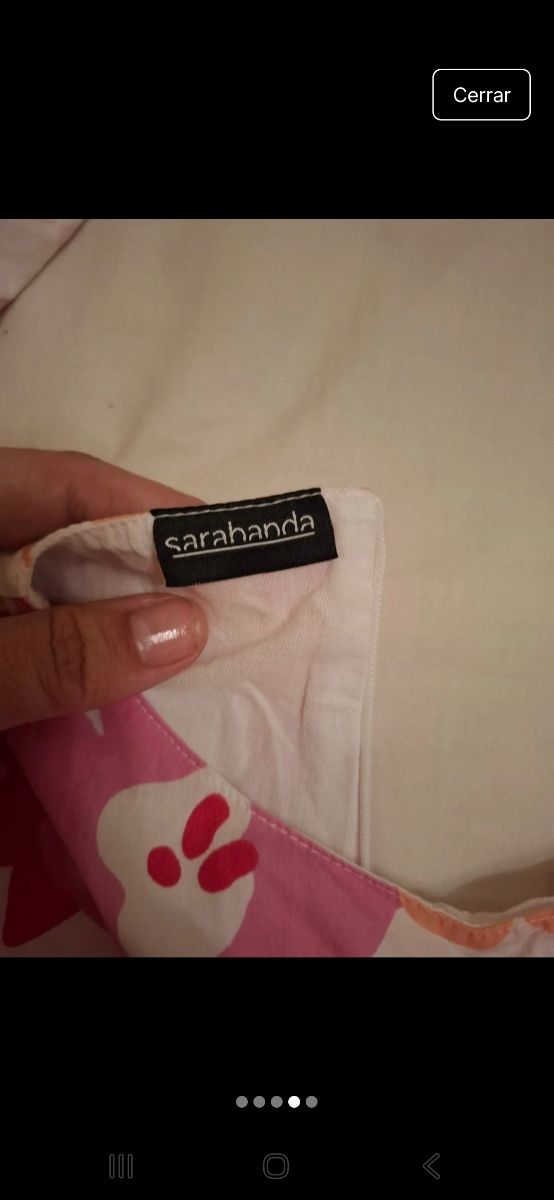 Vestido niña floral talla 6 años