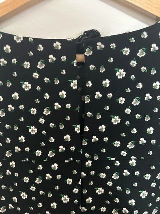 Vestito H&M nero fantasia floreale taglia 44