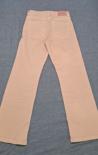 Pantalón Zara Rosa con Tachuelas