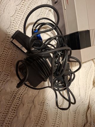 Consola Nintendo NES con mandos