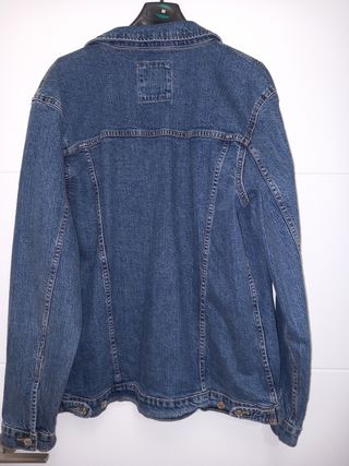Cazadora Vaquera Zara Hombre Azul