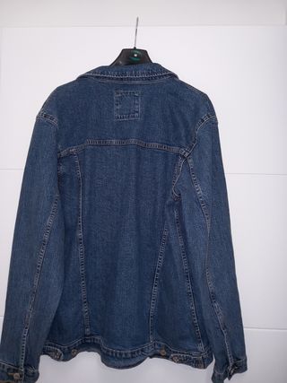 Cazadora Vaquera Zara Hombre Azul